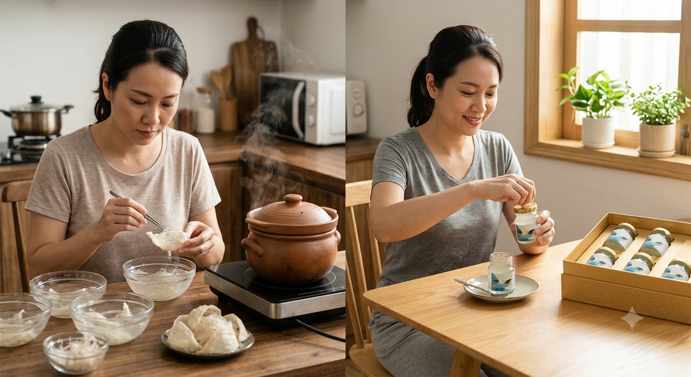Sự khác biệt về mức độ tiện lợi và thời gian chuẩn bị