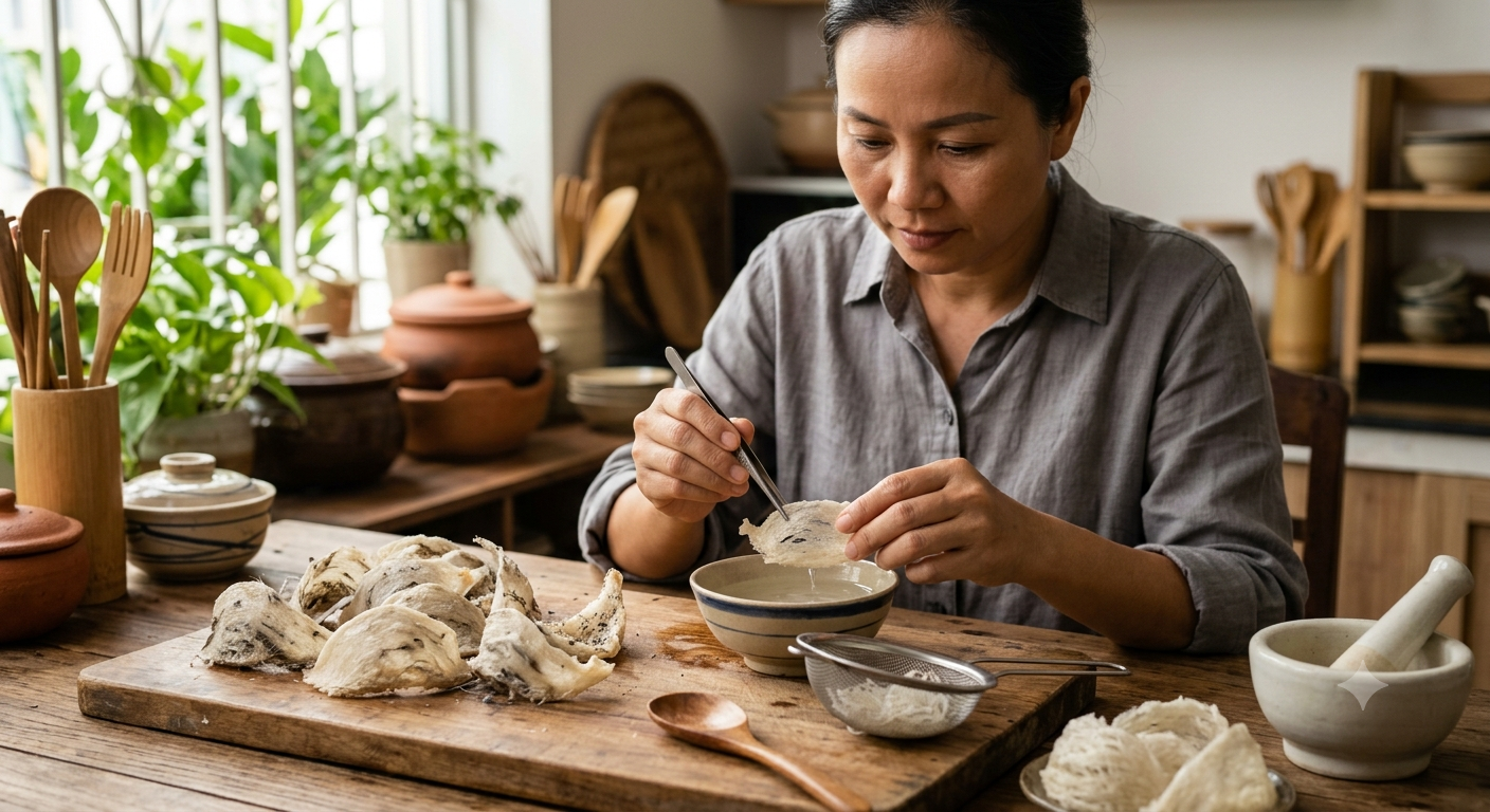 Tổ Yến Thô: Trải Nghiệm Nguyên Bản Và Giá Trị Tự Tay Chăm Sóc Sức Khỏe